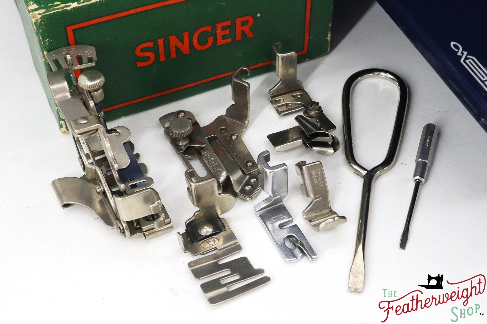 Singer Featherweight 221K - EE574*** - Fully Restored in Navy