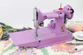 Singer Featherweight 221K, Red 'S', ES2430** - Fully Restored in Lilac