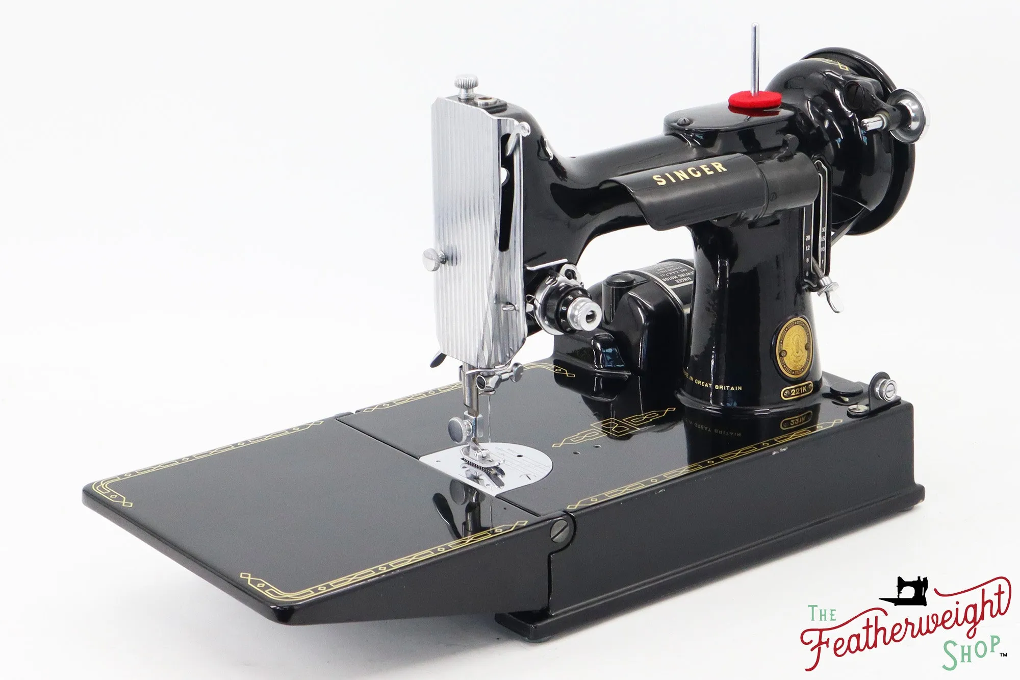 Singer Featherweight 221K Sewing Machine, 1955 - EK207***