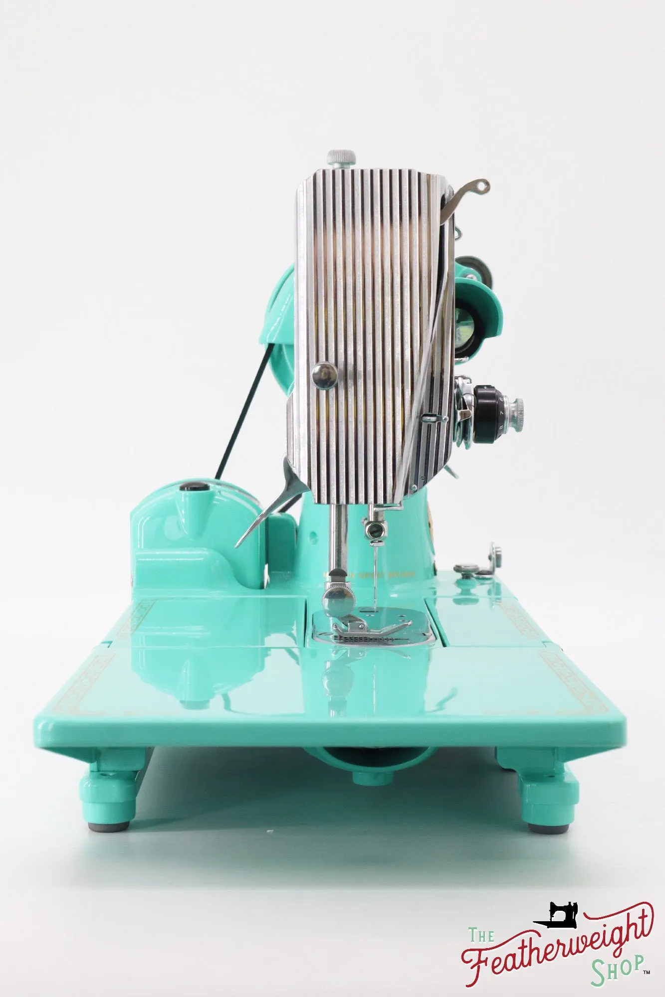 Singer Featherweight 222K, EJ2678** - Fully Restored in Caribbean Sea Green