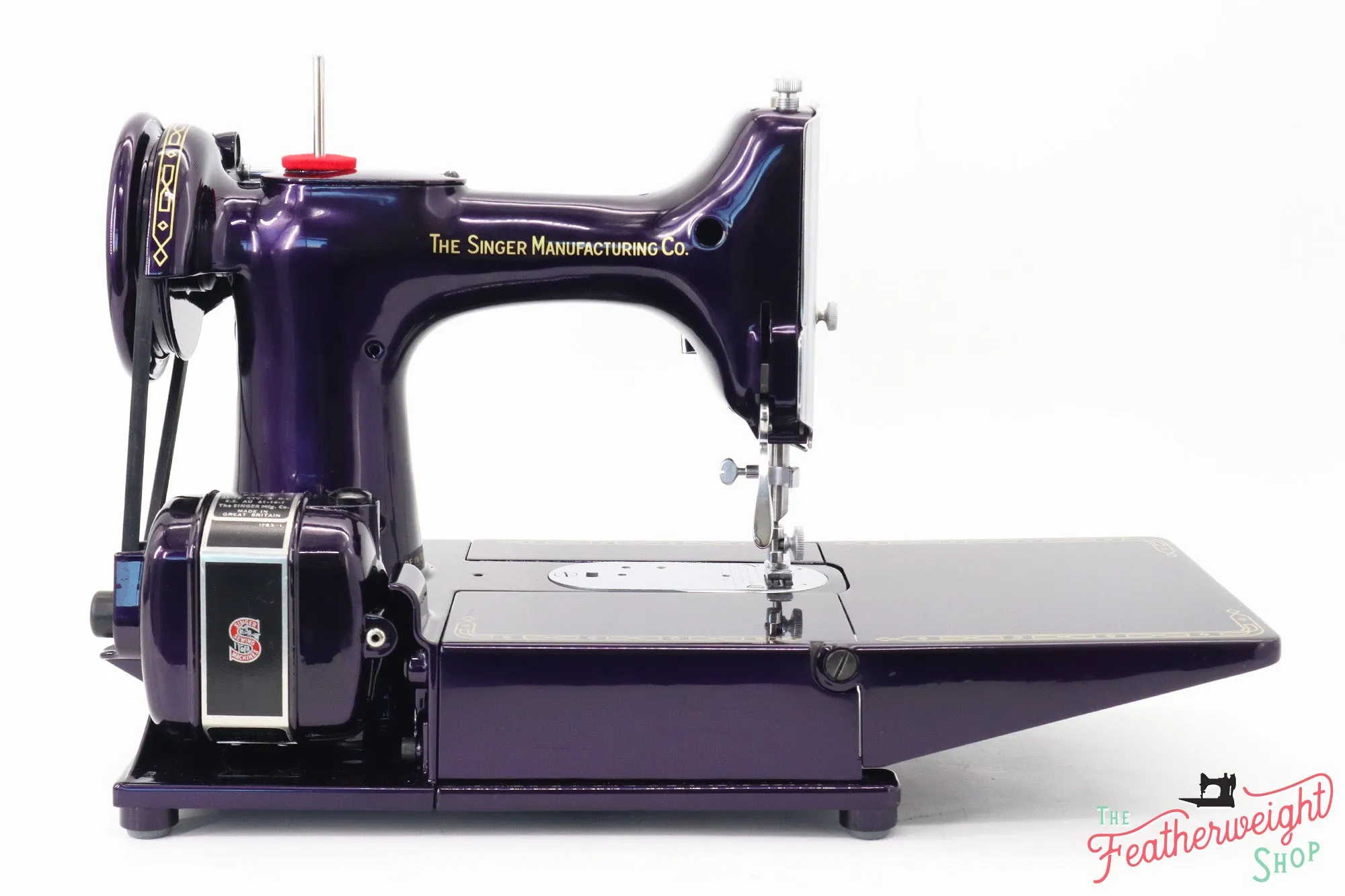 Singer Featherweight 222K Sewing Machine EJ26916* - Fully Restored in Black Iris