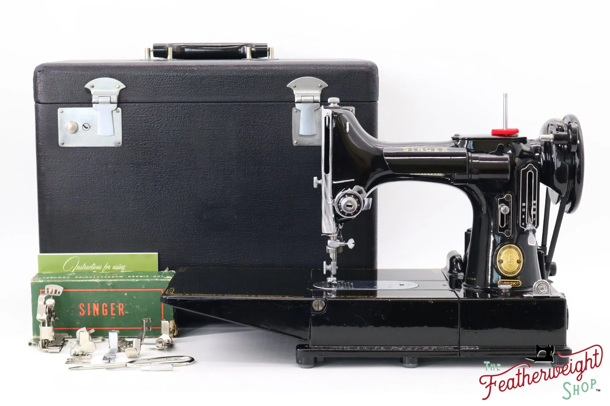 Singer Featherweight 222K Sewing Machine - EM959*** - 1957