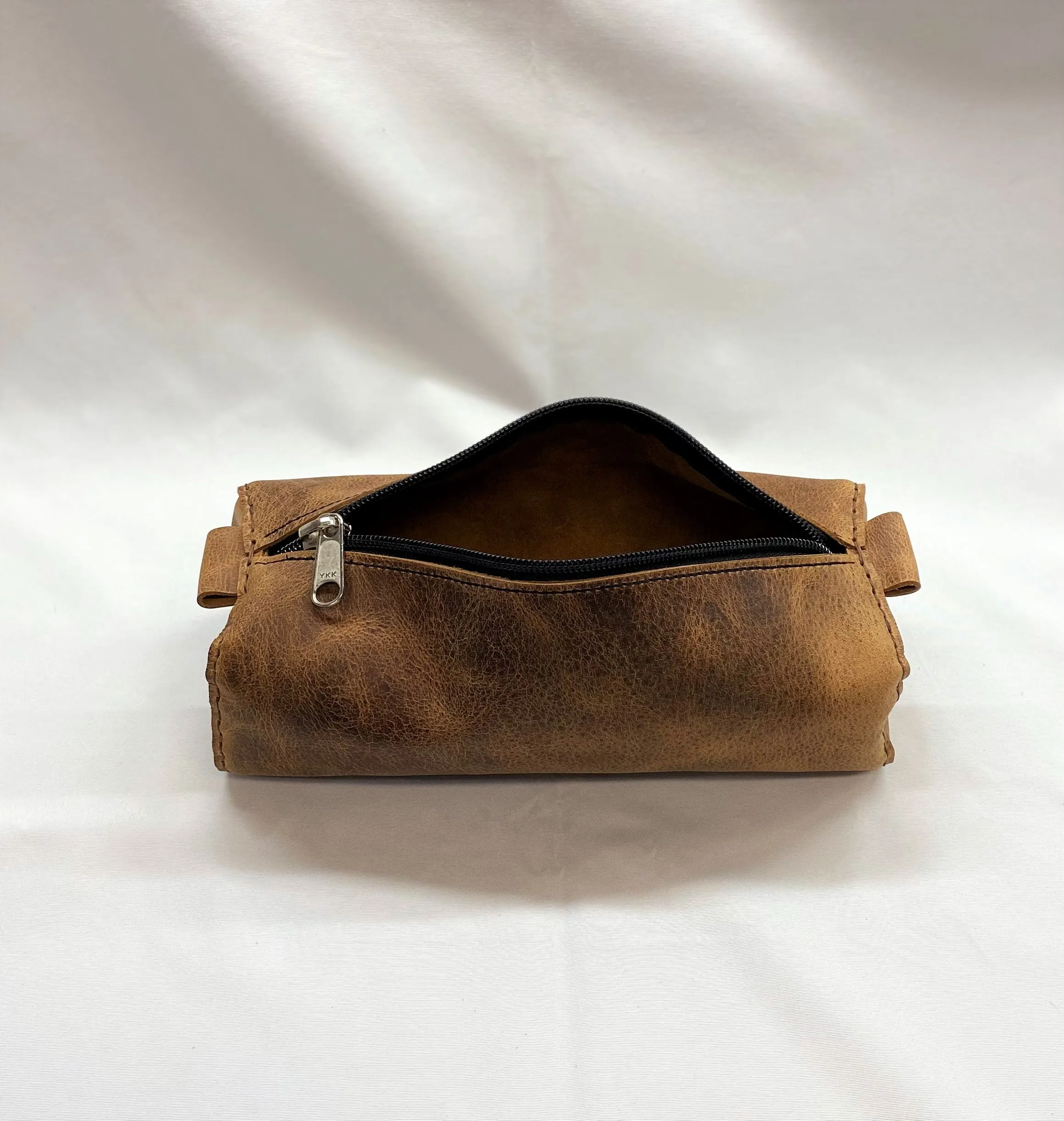 Small Leather Dopp Kit