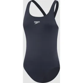 Speedo Girls Endurance   Leaderback Swimsuit - Speedo Navy