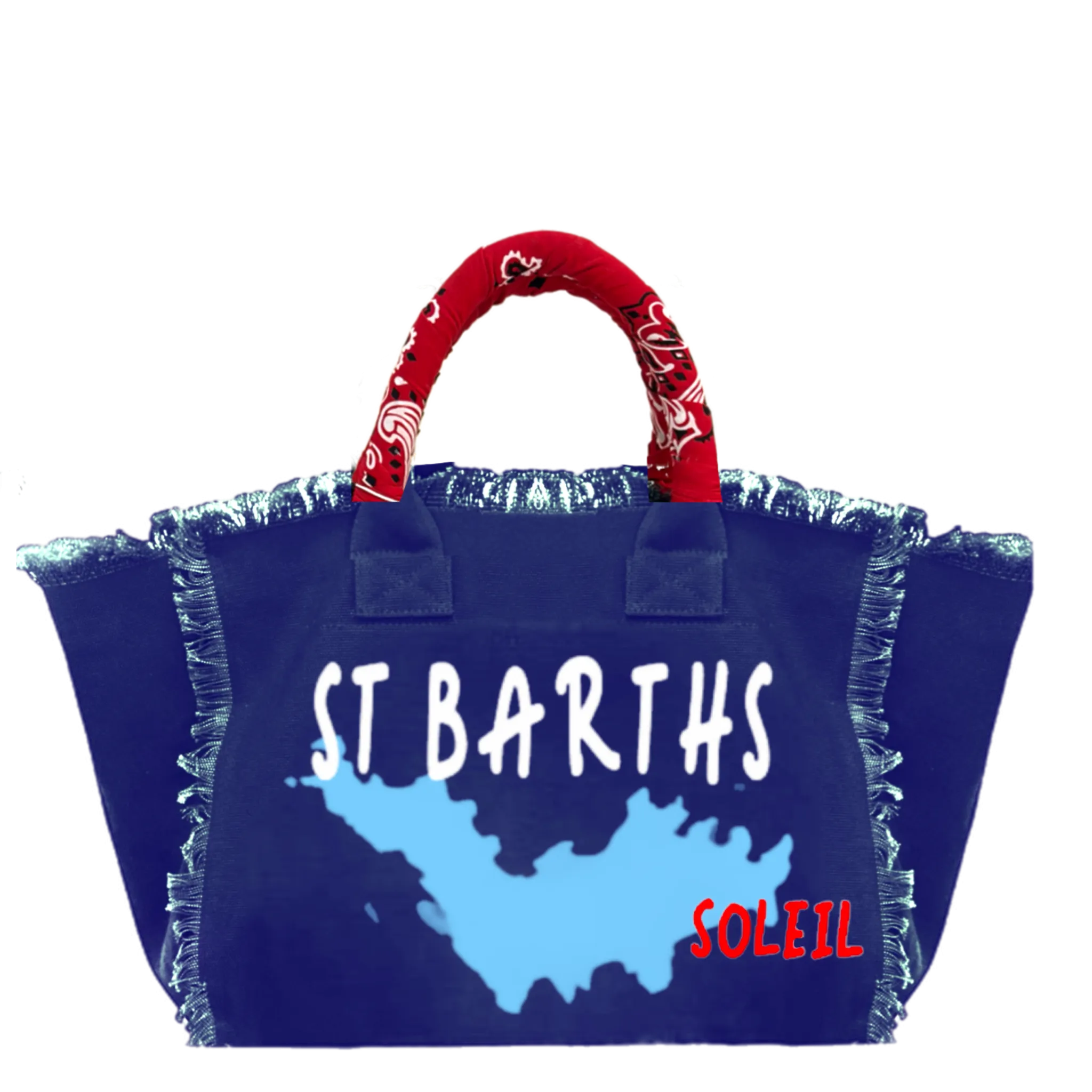 St. Barths Fringe Canvas Bag