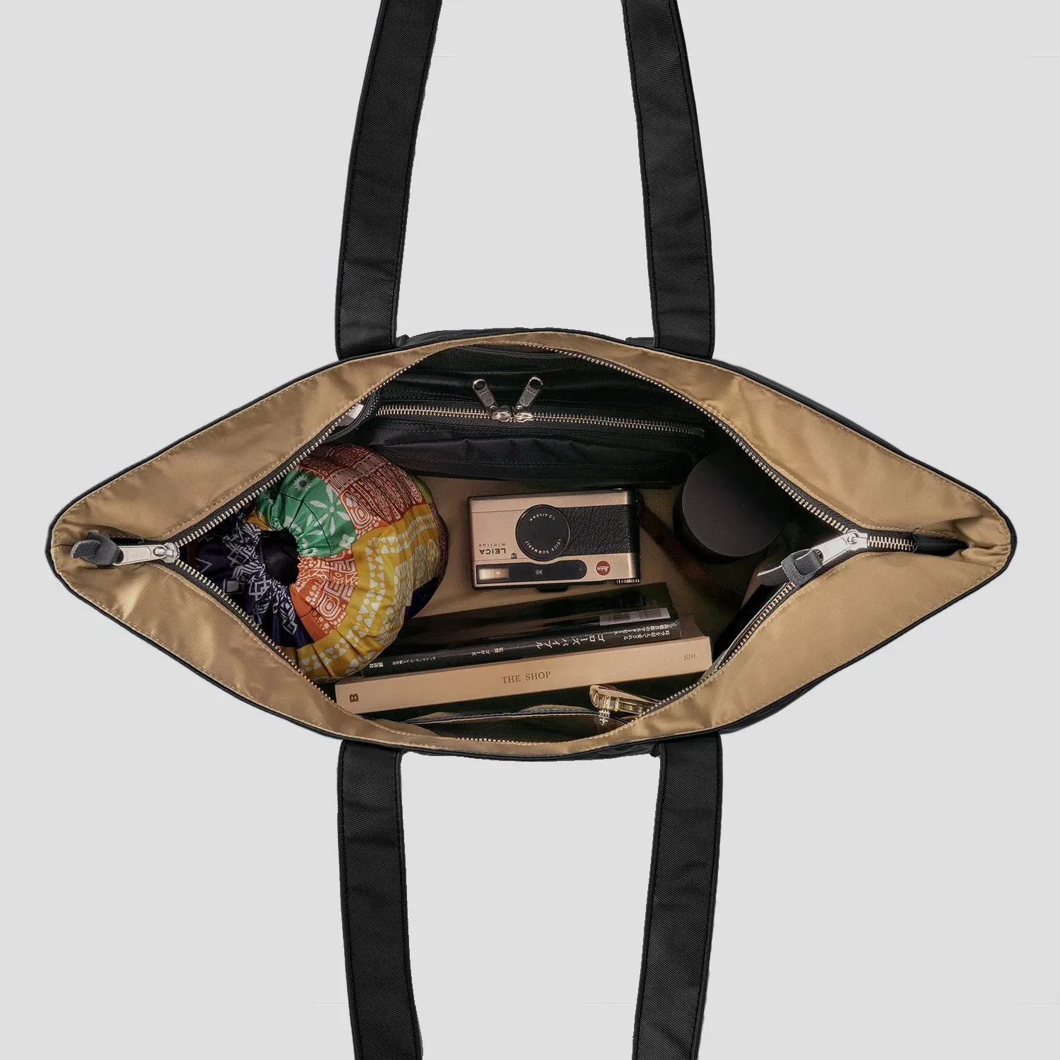 Staple Travel Tote Black