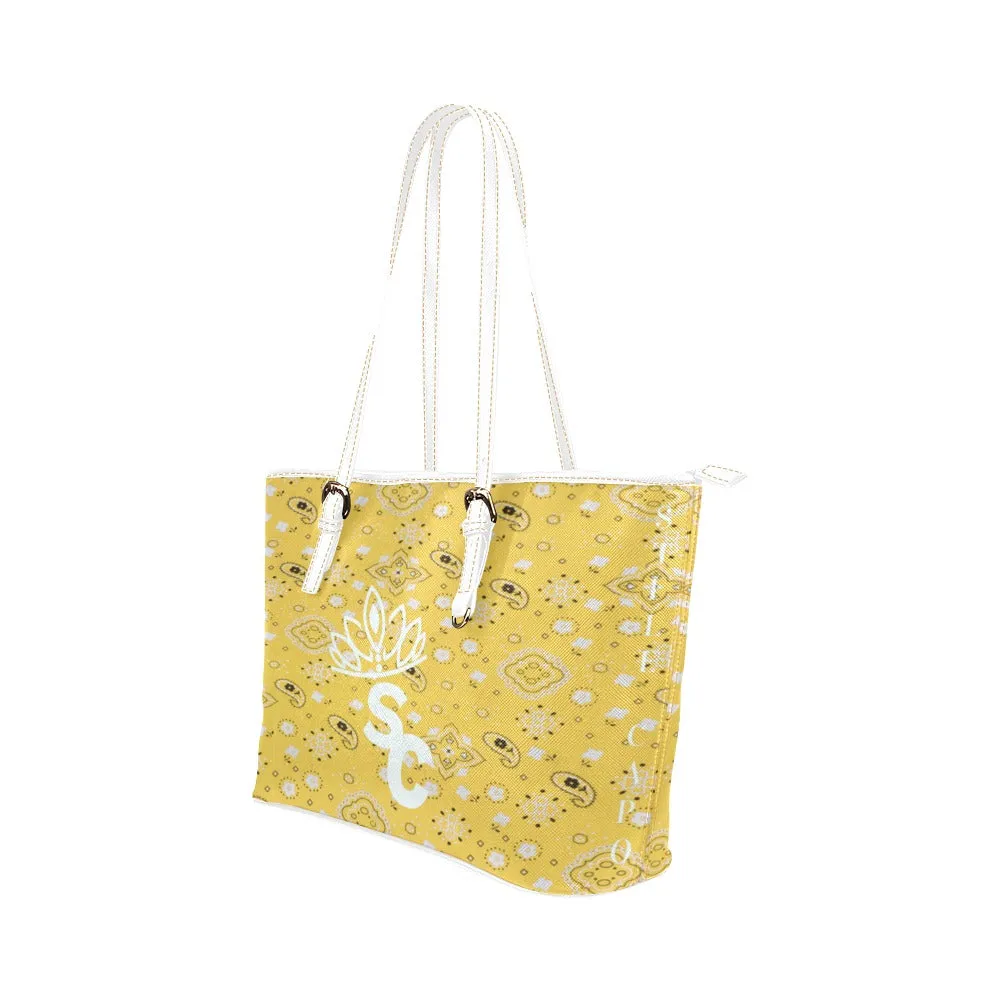 STILE CAPO QUEENS YELLOW WTS TOTE BAG.