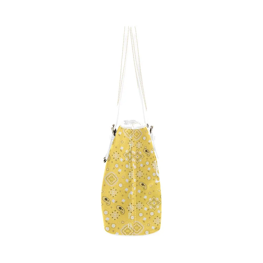 STILE CAPO QUEENS YELLOW WTS TOTE BAG.