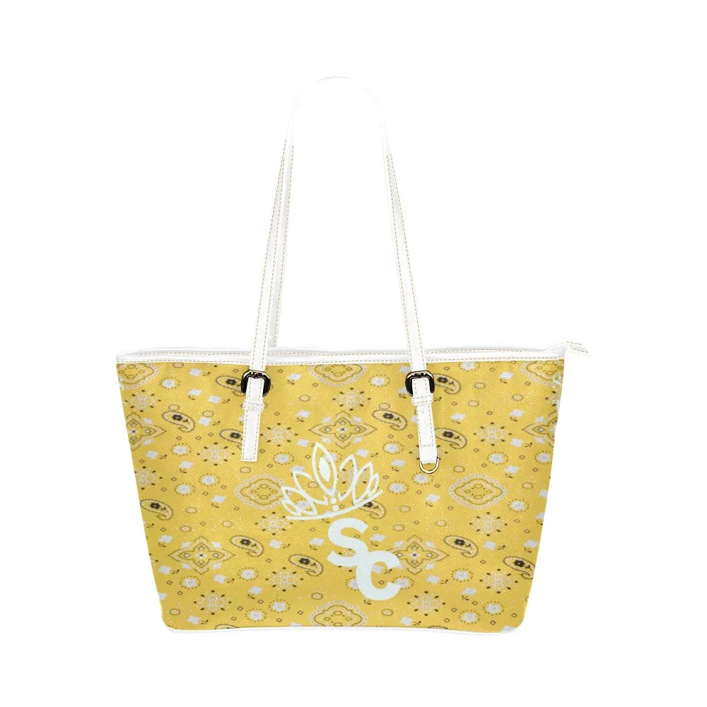 STILE CAPO QUEENS YELLOW WTS TOTE BAG.