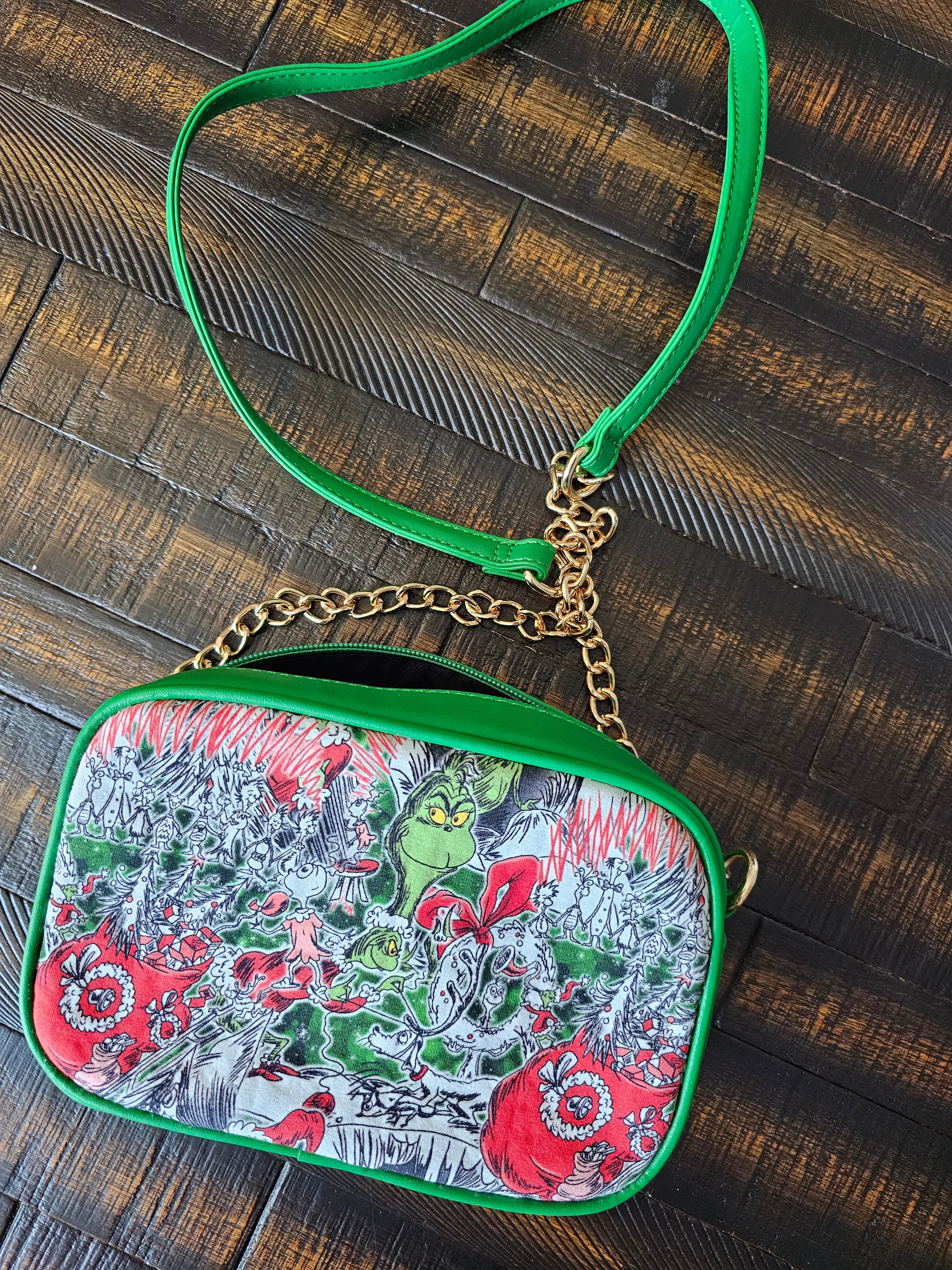 Stole christmas crossbody bag