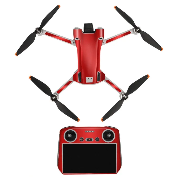 Sunnylife Drone Remote Control Protective Sticker For DJI Mini 3 Pro RC Version(Aurora Red)