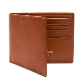 Tan Curved Credit Card Wallet