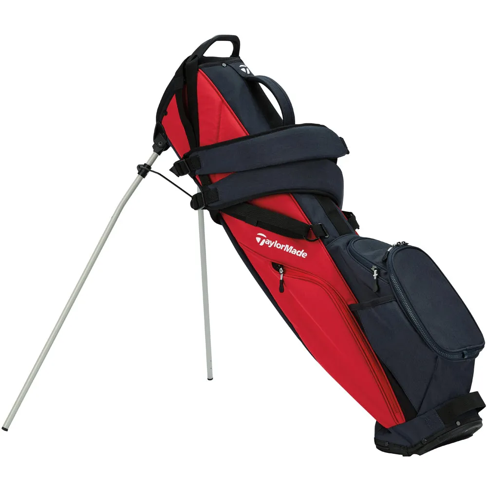 TaylorMade Flextech Carry Stand Bag - Dark Navy/Red