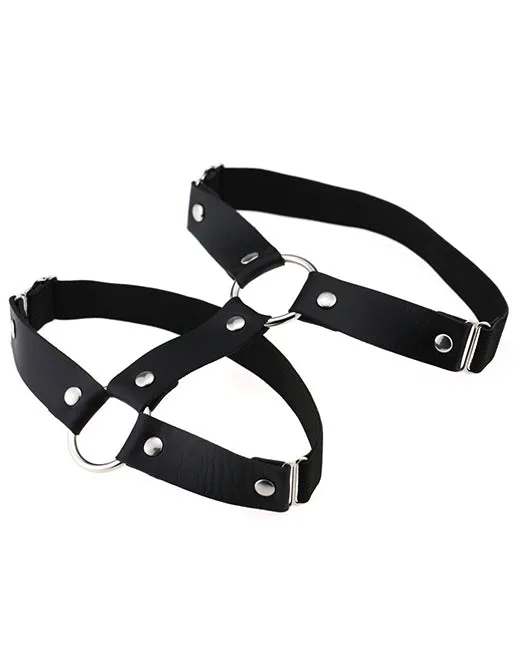 THE DON LEG HARNESS - BLACK