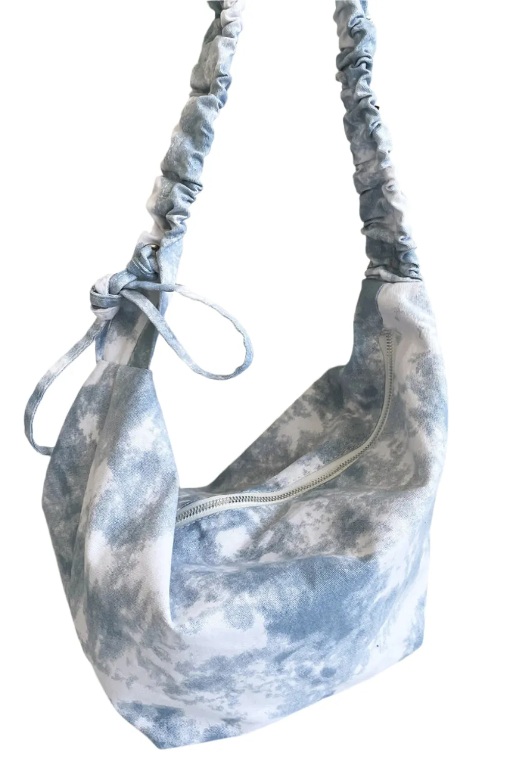 Tie-Dye Canvas Sling Bag