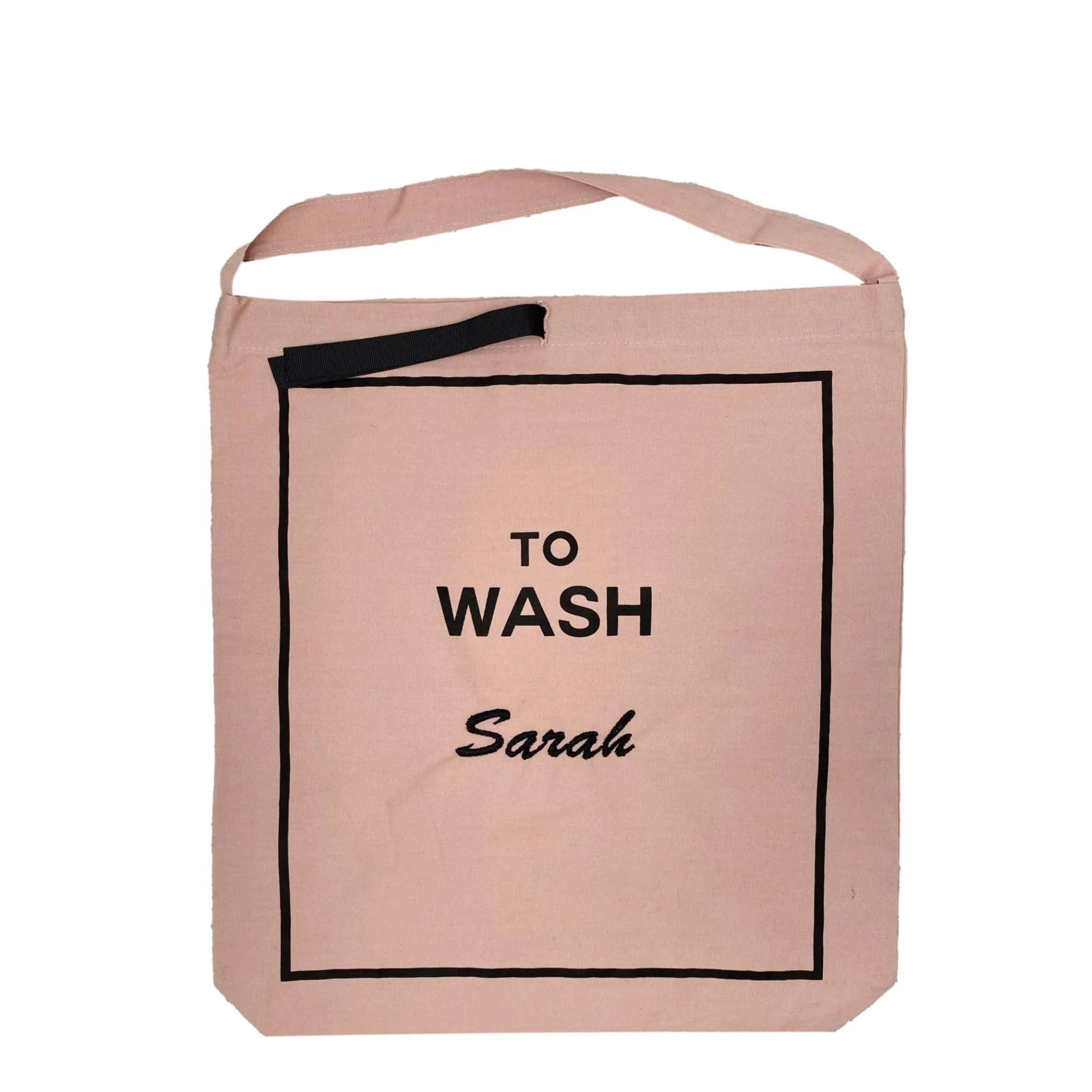 To Wash Laundry Bag, Pink/Blush