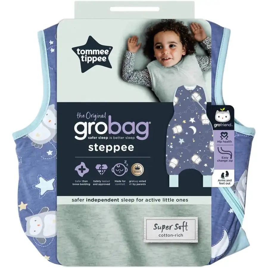 Tommee Tippee The Original Grobag Steppee Baby, 6-18m, Dreamy Ollie