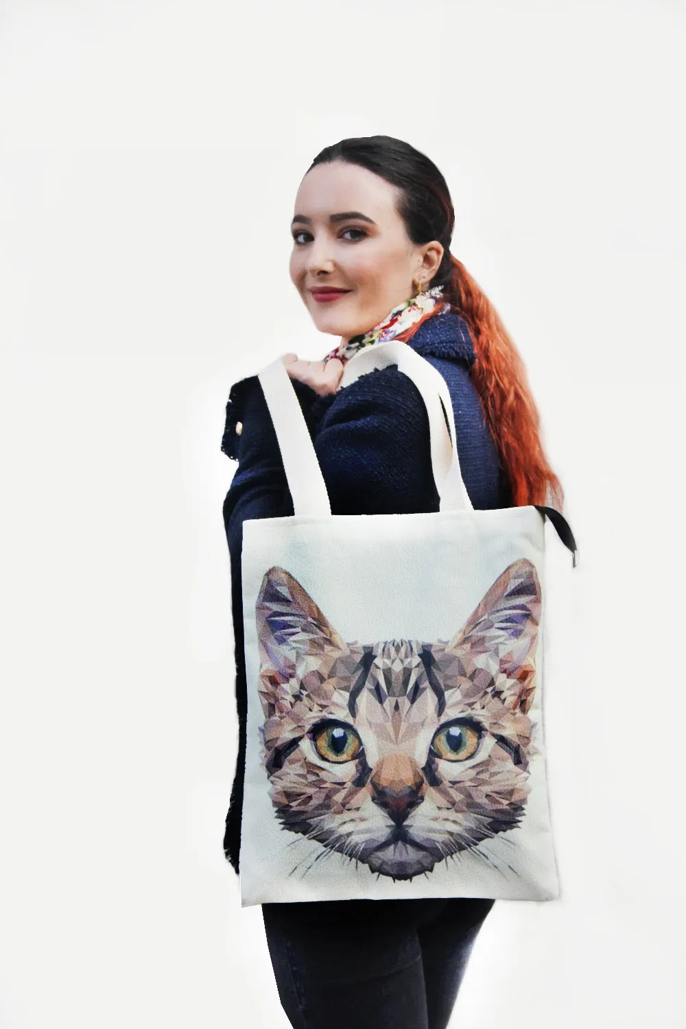 Tote Bag - Cat Head