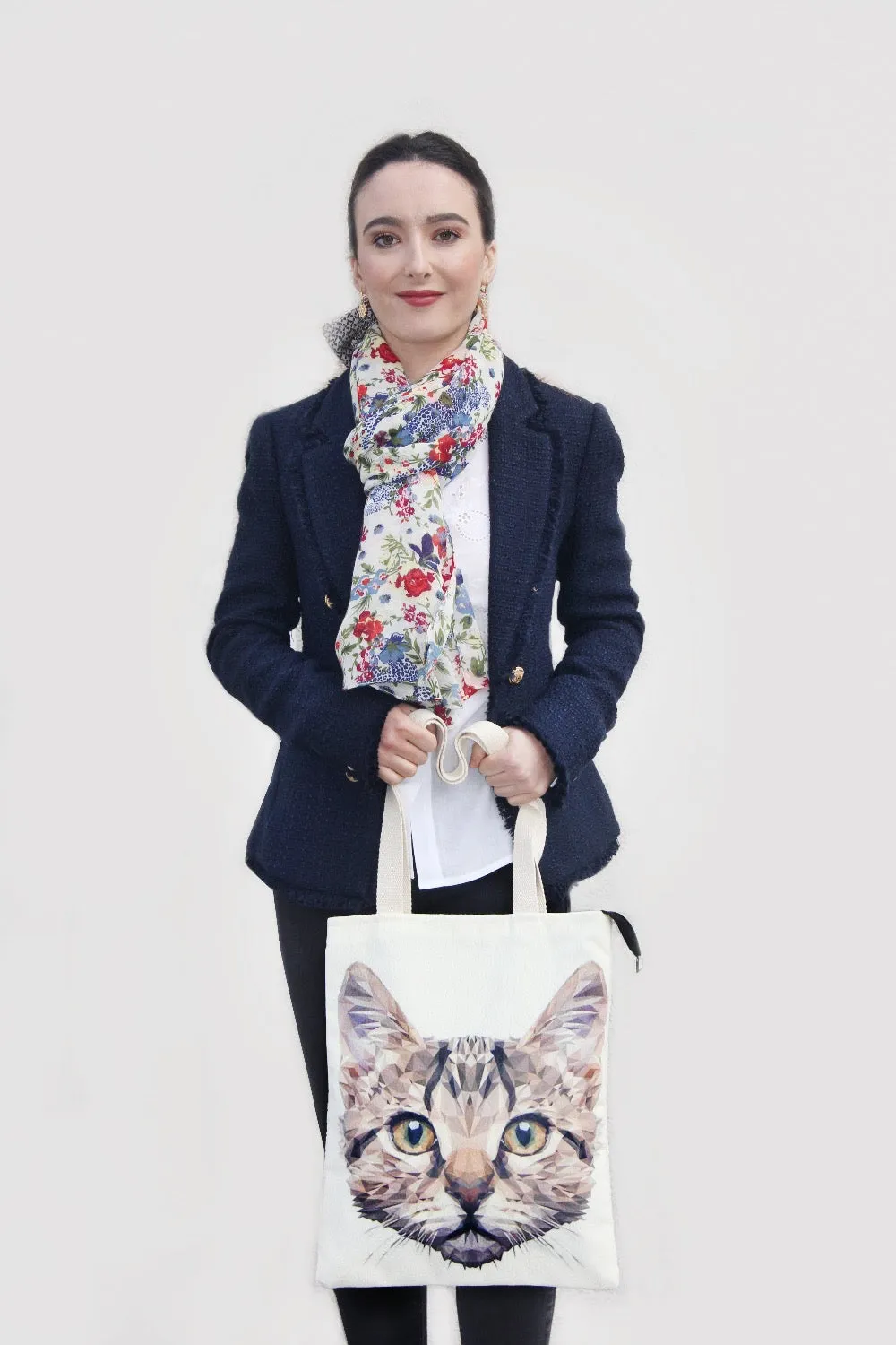 Tote Bag - Cat Head