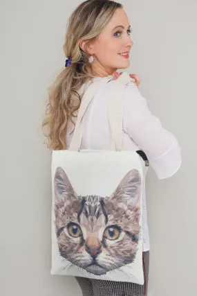 Tote Bag - Cat Head