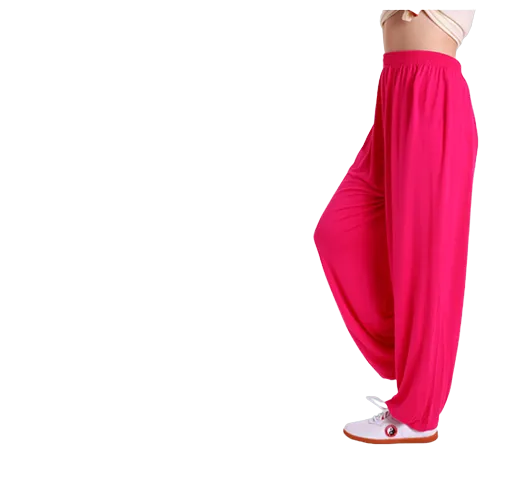 Traditional Martial Art Tai Chi  Yoga Training Pants Trousers Size XS-XXL 10 Colours Available Unisex Adult & Kid