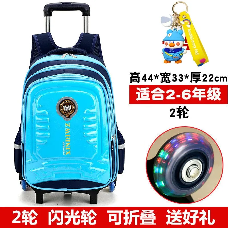 Trolley Children School Bags With Wheels For Girls Boys Mochila Kids Backpack Trolley Luggage backpack Escolar Backbag Schoolbag