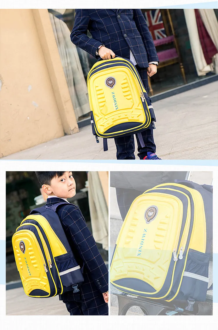 Trolley Children School Bags With Wheels For Girls Boys Mochila Kids Backpack Trolley Luggage backpack Escolar Backbag Schoolbag