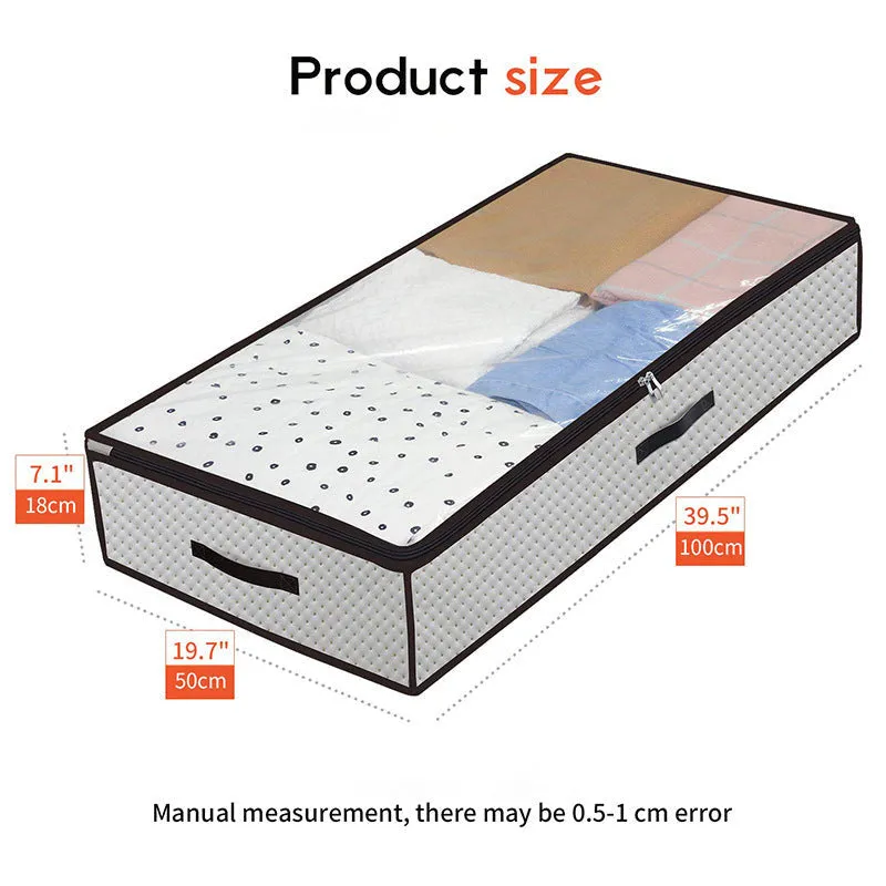 Underbed PVC Breathable Storage Bag (39.5'' X 19.7'' X 7.1'')