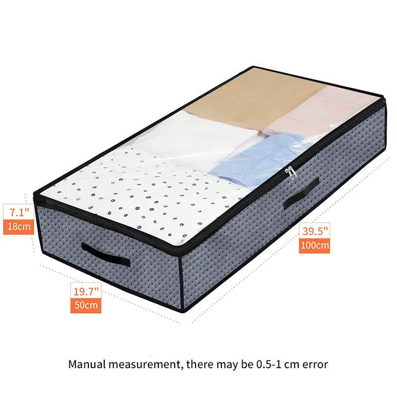 Underbed PVC Breathable Storage Bag (39.5'' X 19.7'' X 7.1'')