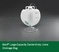 Urinary Drainage Bag, Large Capacity 4000cc with Anti-Reflux Valve - Bard 153509