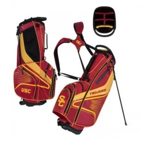 USC Trojans WinCraft "Grid Iron III" 6-Way Stand Golf Bag