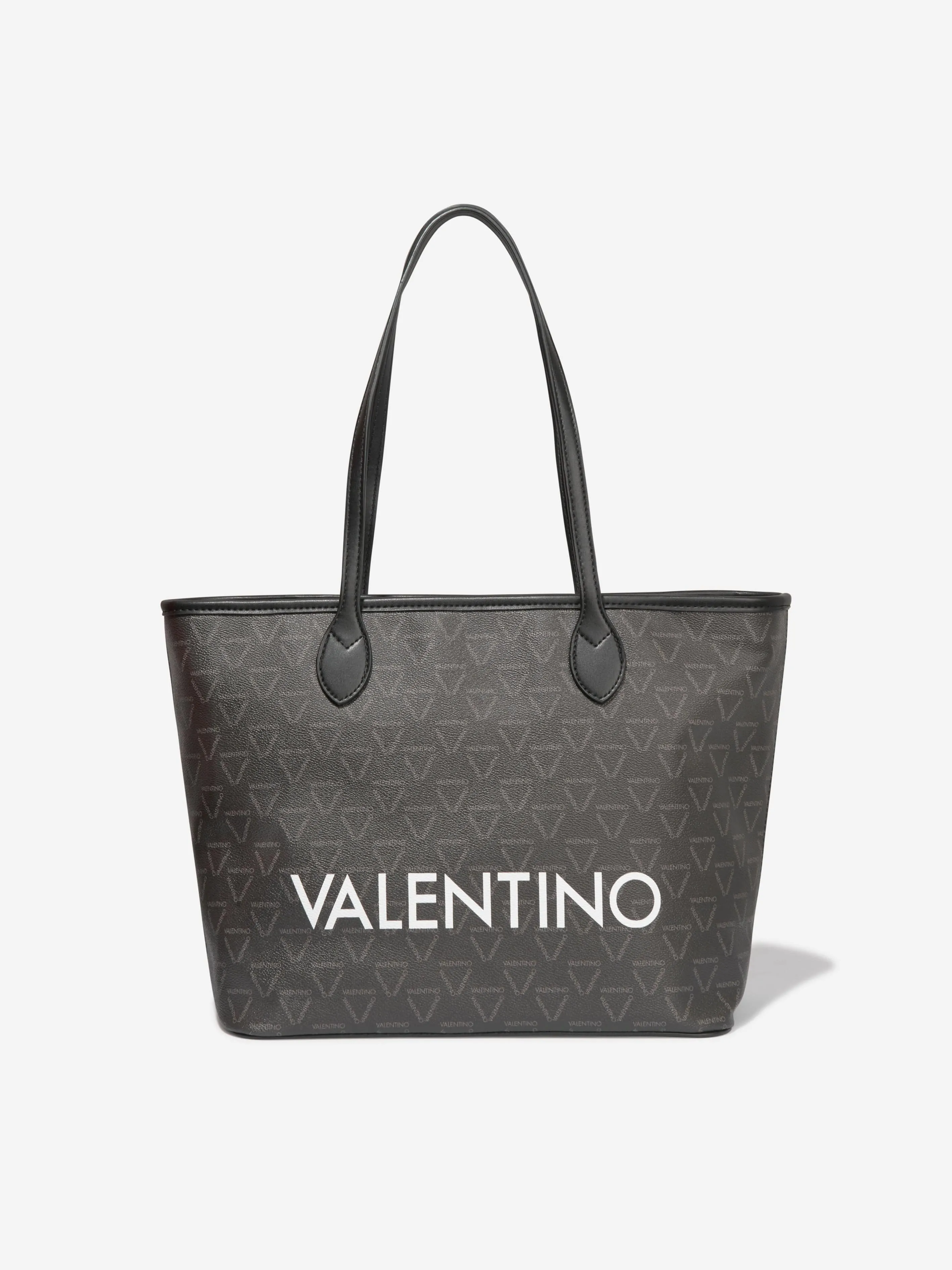 Valentino Girls Liuto Tote Bag in Black