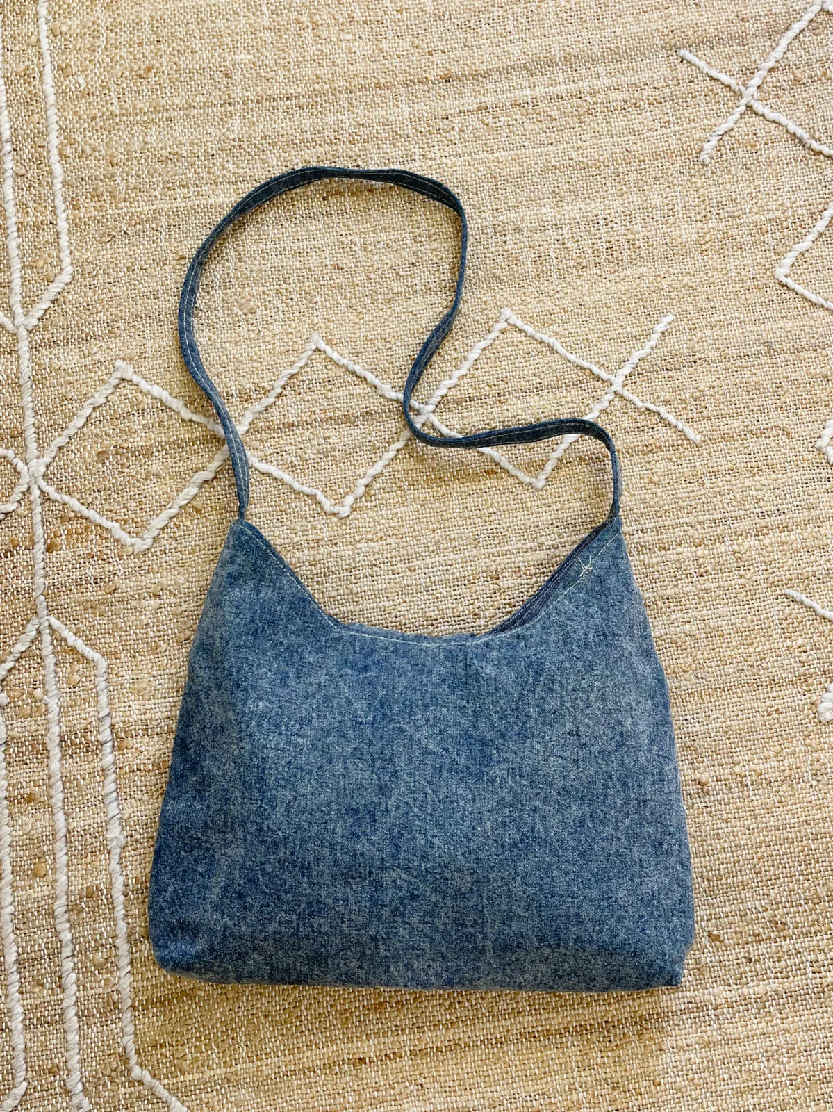 Vintage Southwestern Denim Bag