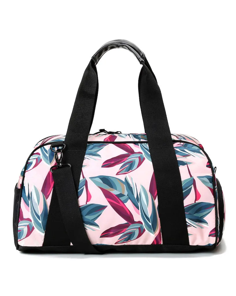 Vooray Burner Gym Duffel Bag  - Botanical  Pink