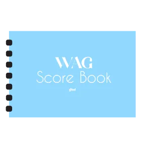 WAG Skye Blue Score Book