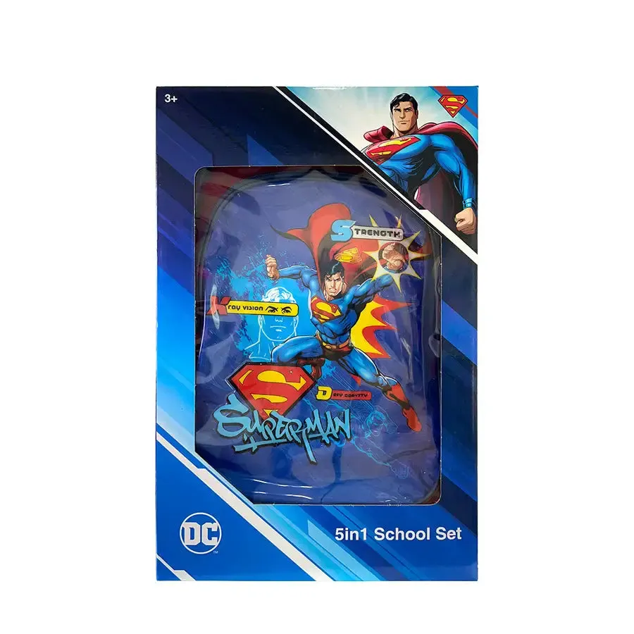 Warner Bros. Superman Super Strength 18" 5-in-1 Trolley Box Set