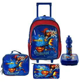 Warner Bros. Superman Super Strength 18" 5-in-1 Trolley Box Set