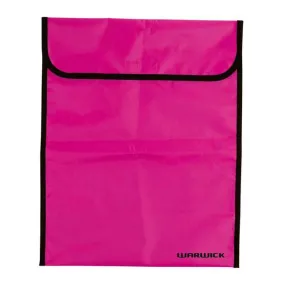 Warwick Homework Bag Fluoro Hot Pink Large Velcro