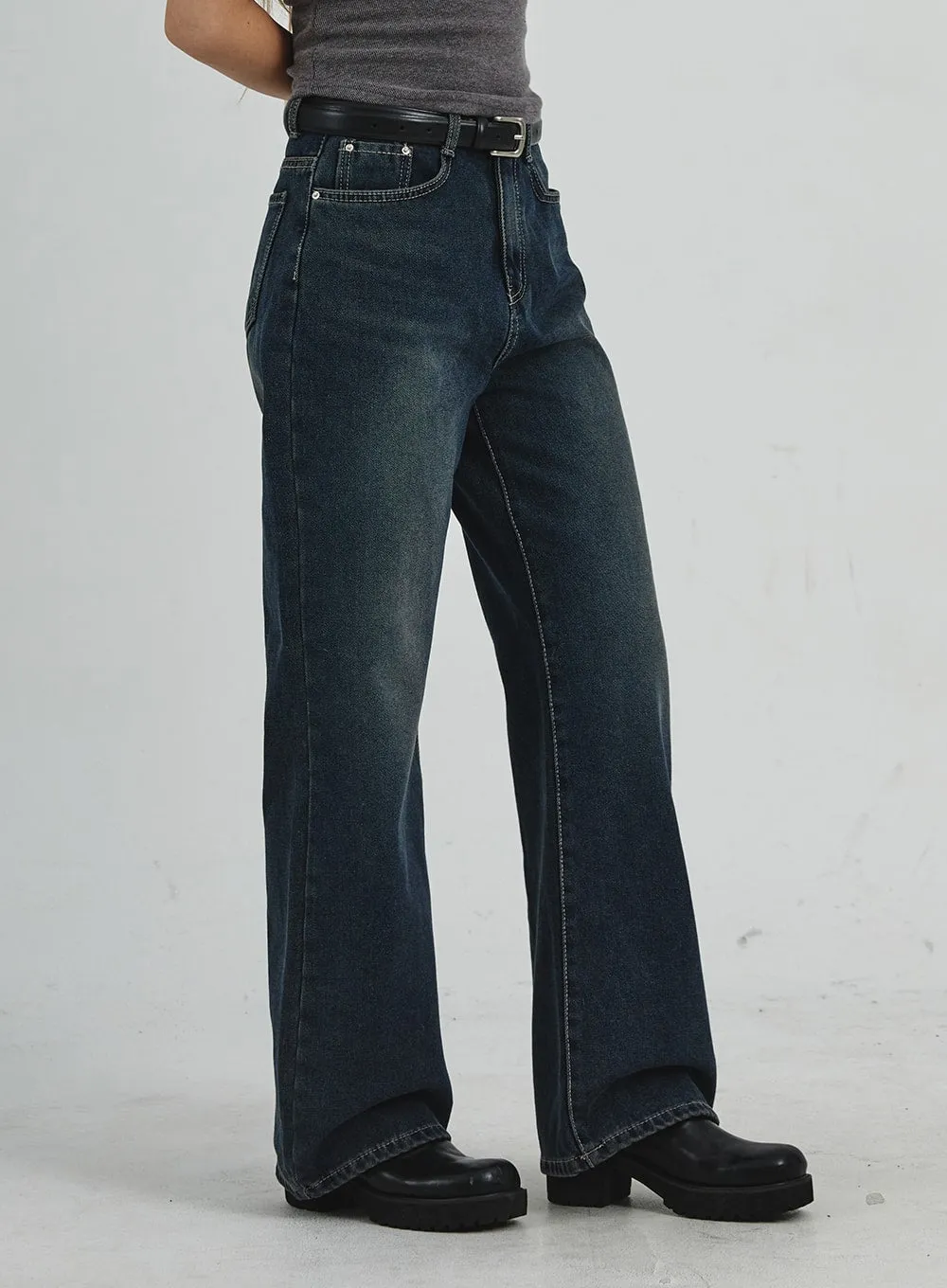 Wide Leg Jeans CN28