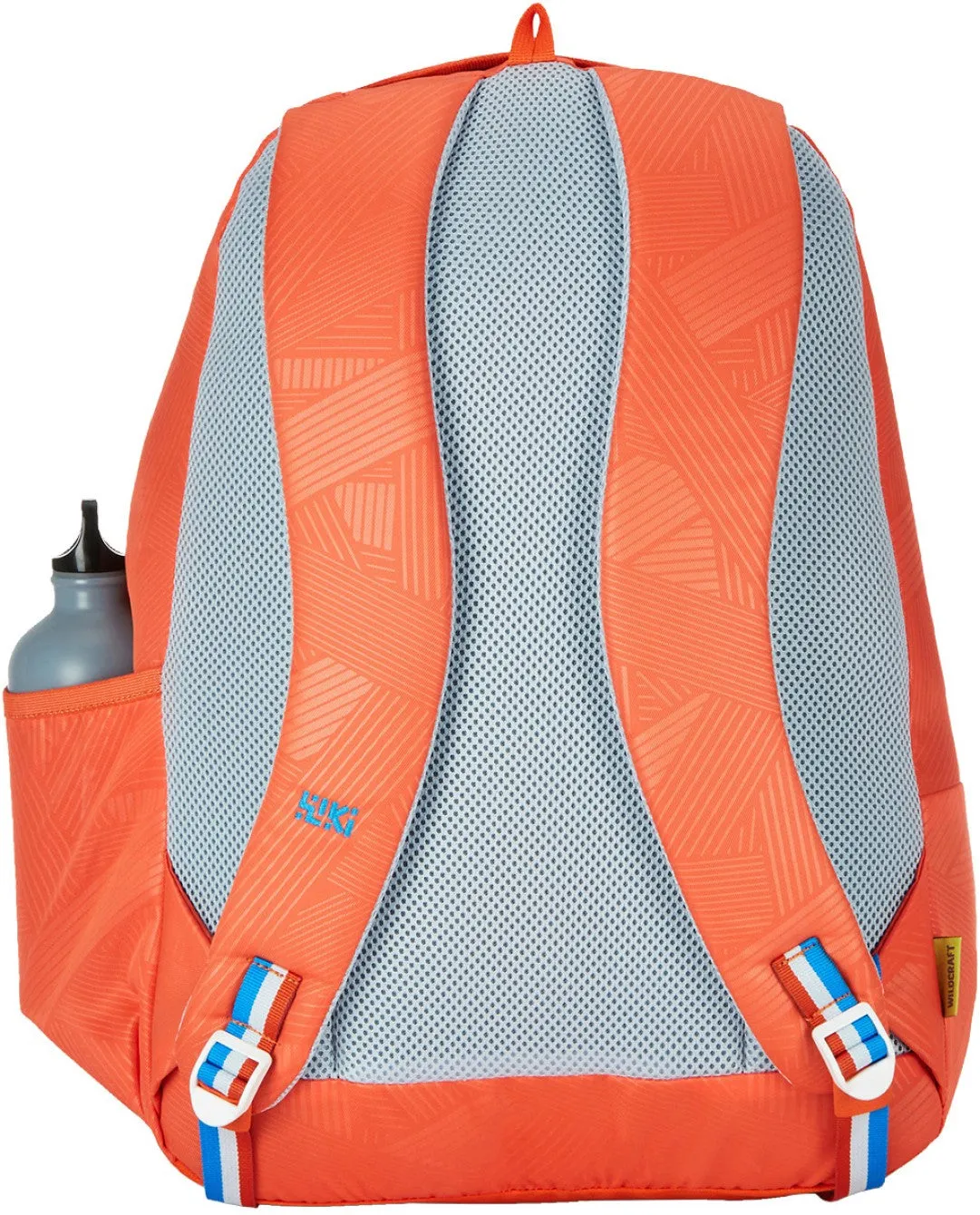 Wildcraft wiki 1 streak orange school bag | backpack