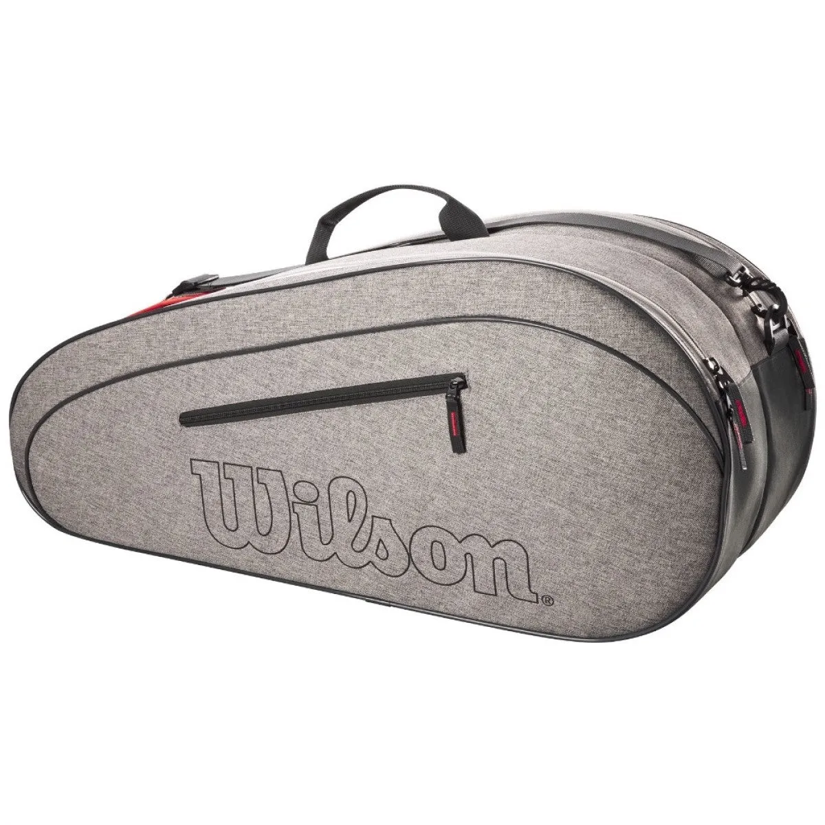 Wilson Team 6 Racquet Tennis Bag - Heather Grey