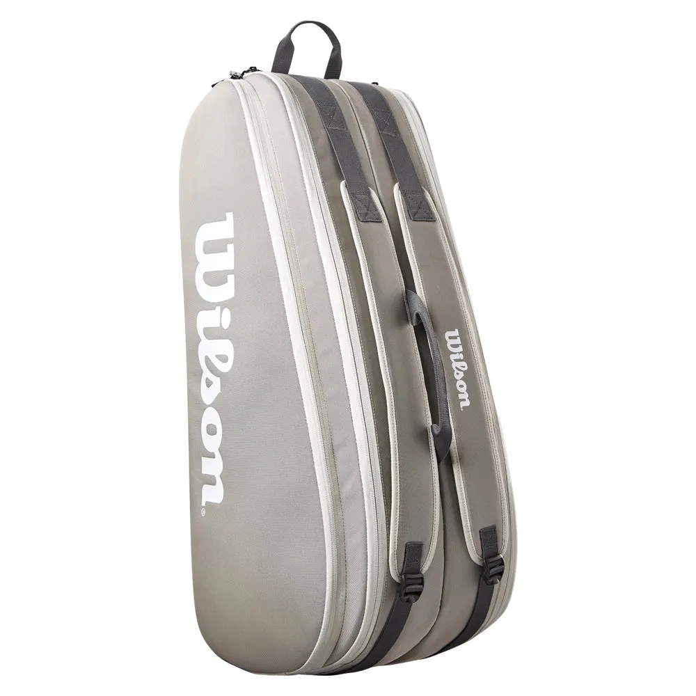 Wilson Tour 6 Pack Racket Bag - Stone