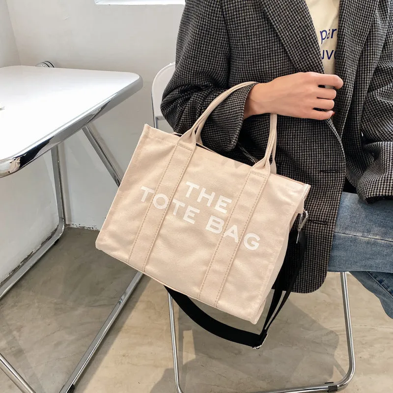 Women Fashion Canvas Tote Bag Canvas Shoulder Bag