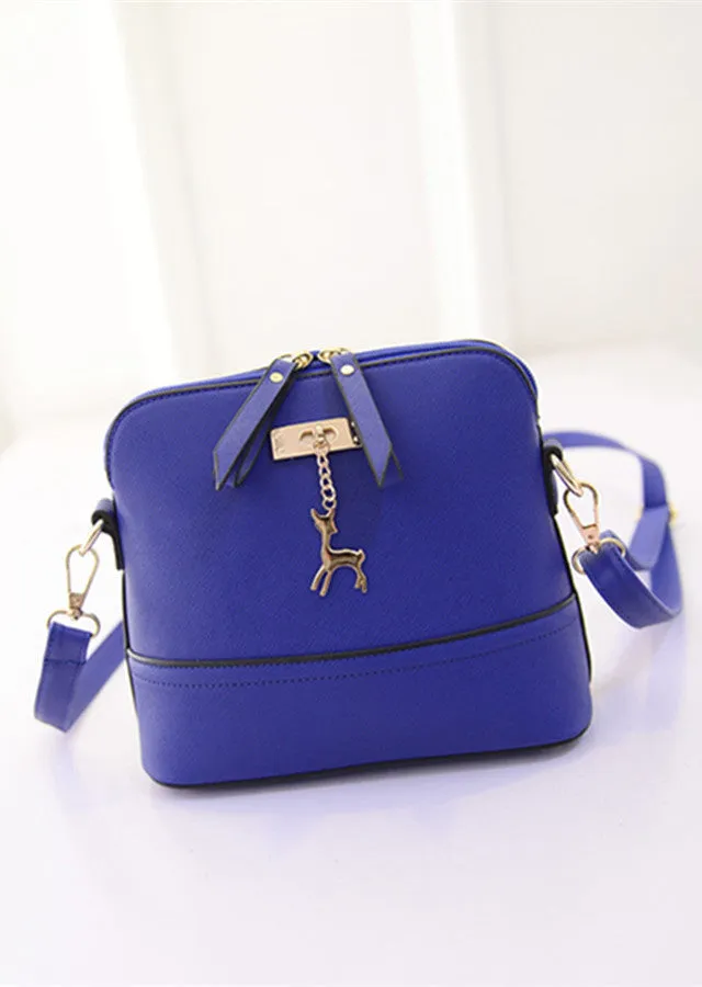 Women's messenger bags fashion vintage small Shell Pu Leather handbag new summer casual bag