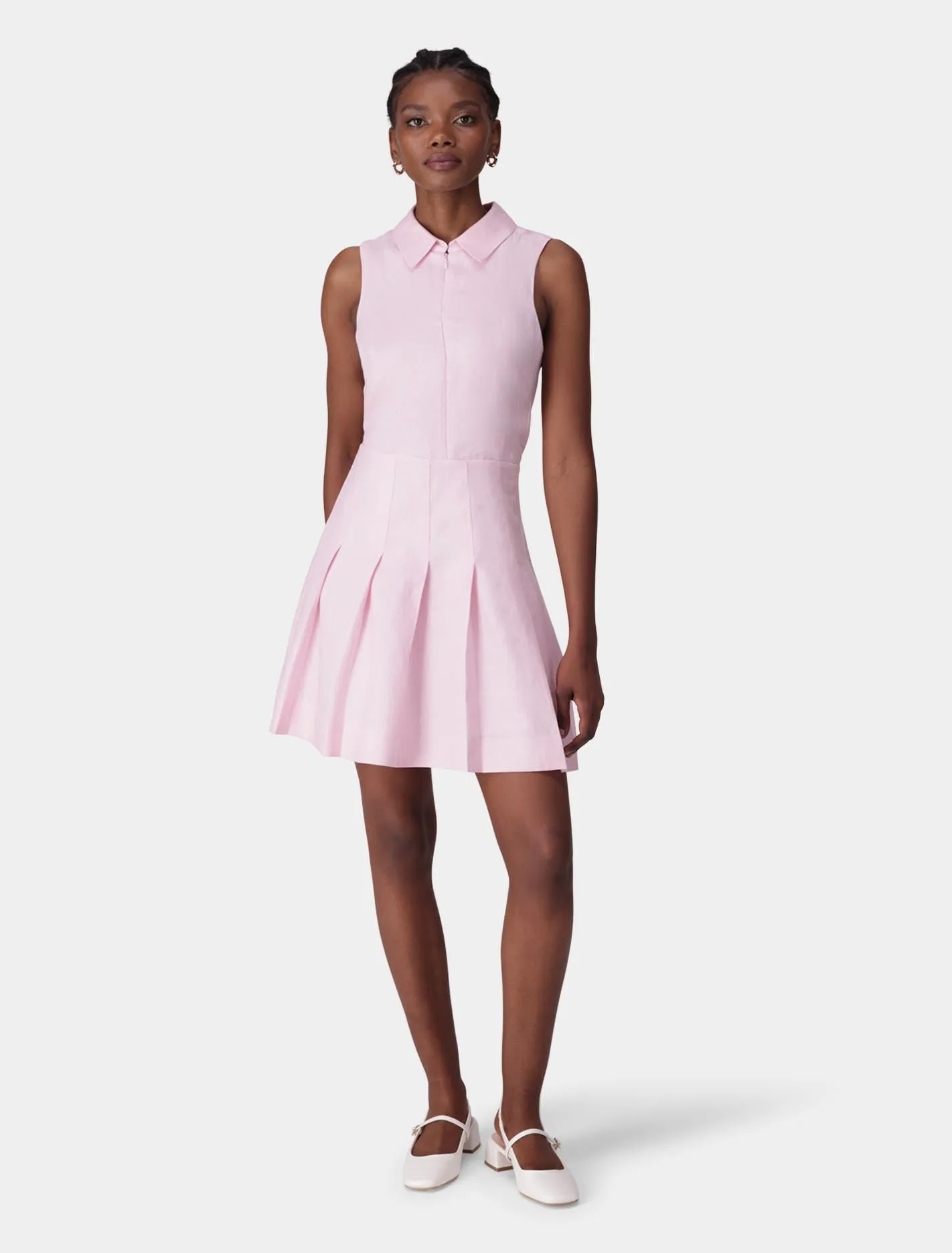 Wren Pleated Tennis Mini Dress